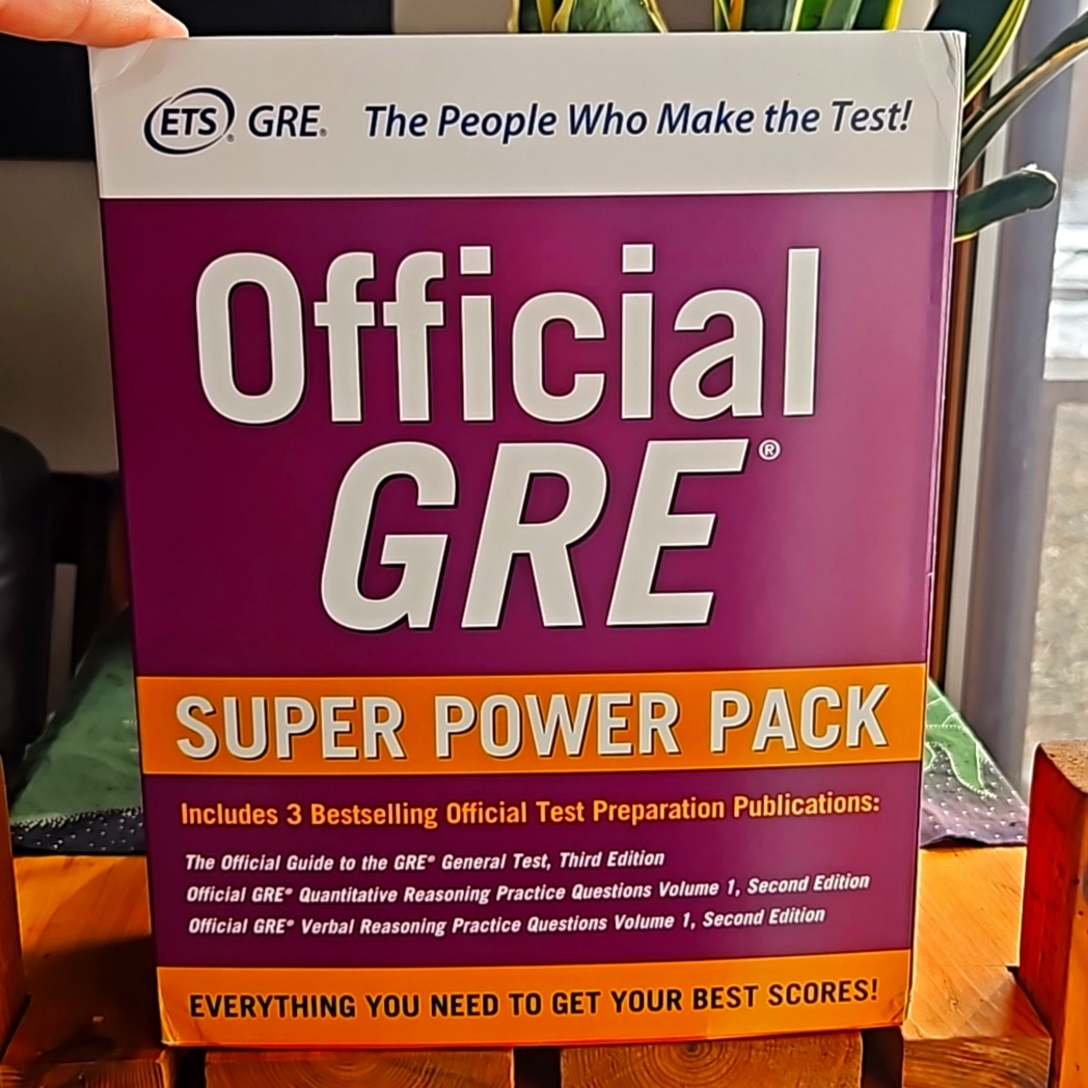 GRE Super Power Pack,  Official guide to GRE general test. NEVER USED